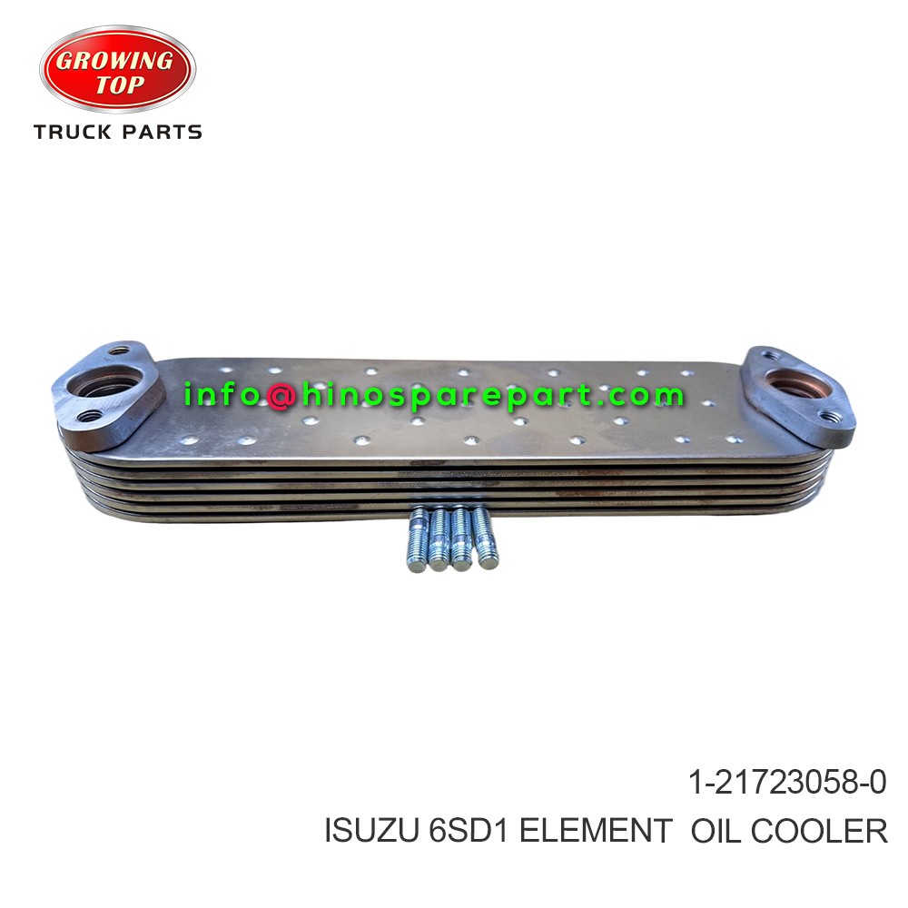 ISUZU 6SD1 ELEMENT, OIL COOLER 1-21723058-0