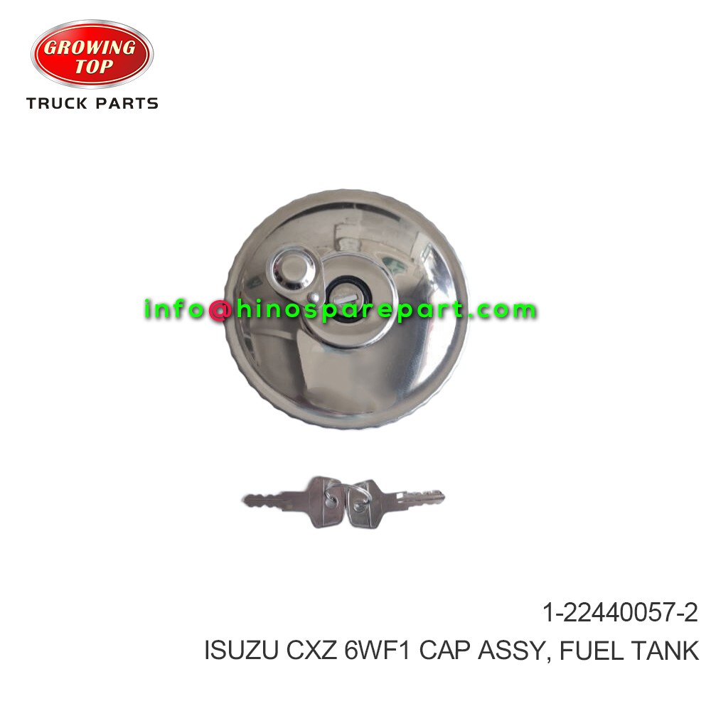 ISUZU CXZ 6WF1 CAP ASSY FUEL TANK 1-22440057-2