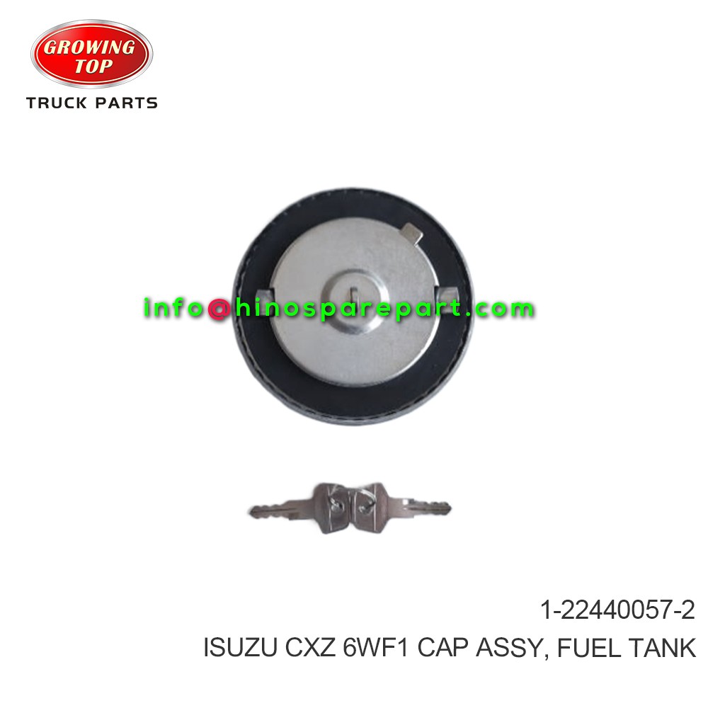 ISUZU CXZ 6WF1 CAP ASSY FUEL TANK 1-22440057-2