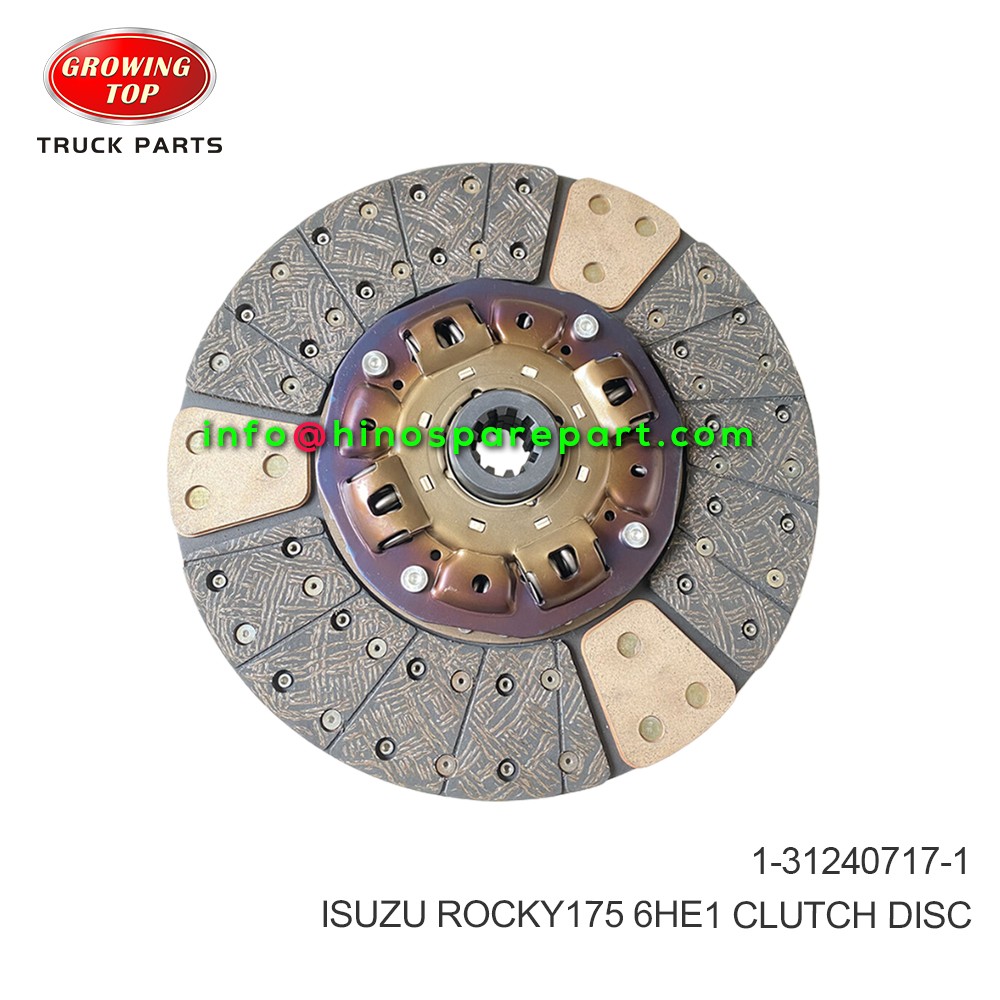 ISUZU ROCKY175 6HE1 CLUTCH DISC 1-31240717-1