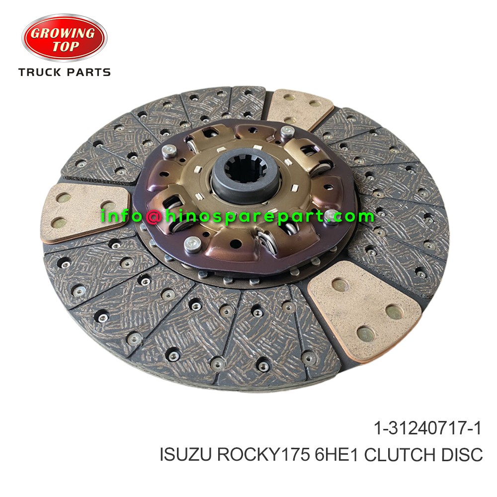 ISUZU ROCKY175 6HE1 CLUTCH DISC 1-31240717-1