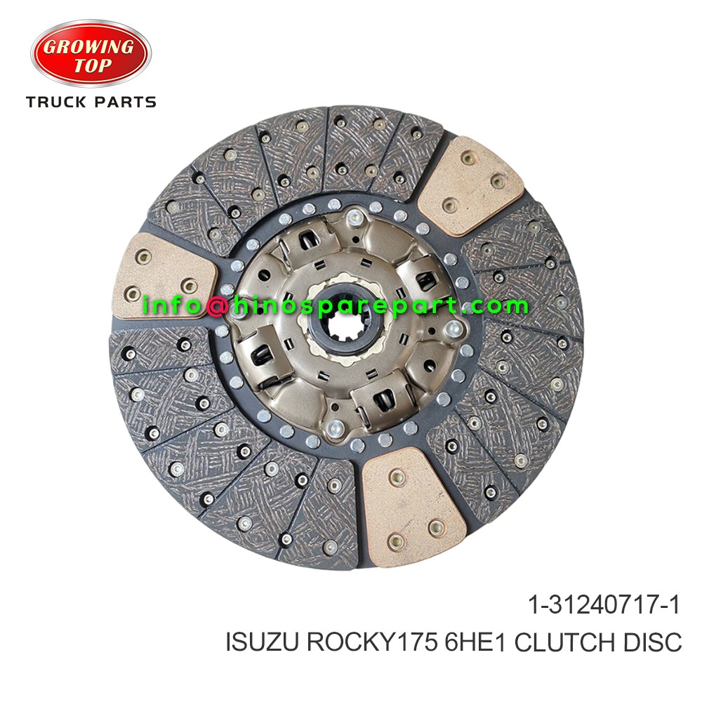 ISUZU ROCKY175 6HE1 CLUTCH DISC 1-31240717-1