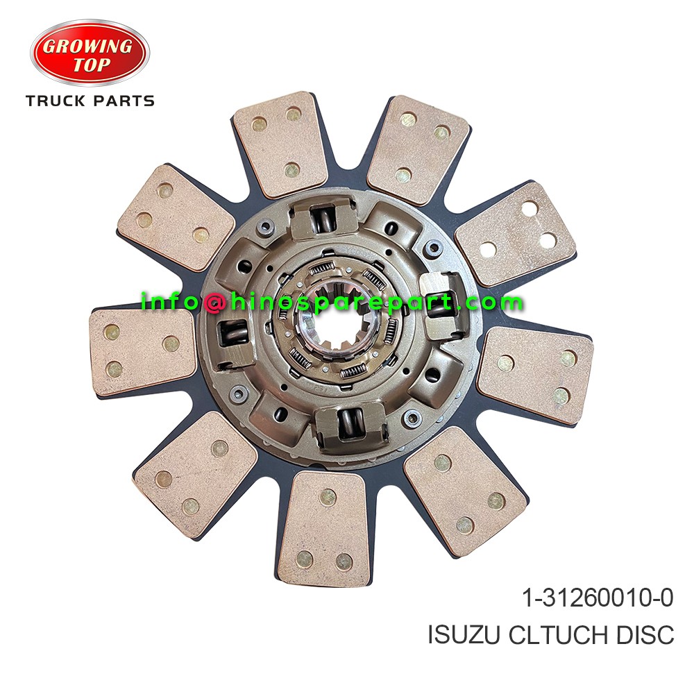 ISUZU CLUTCH DISC 1-31260010-0