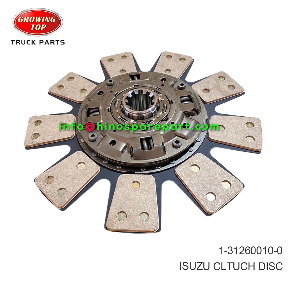 ISUZU CLUTCH DISC 1-31260010-0