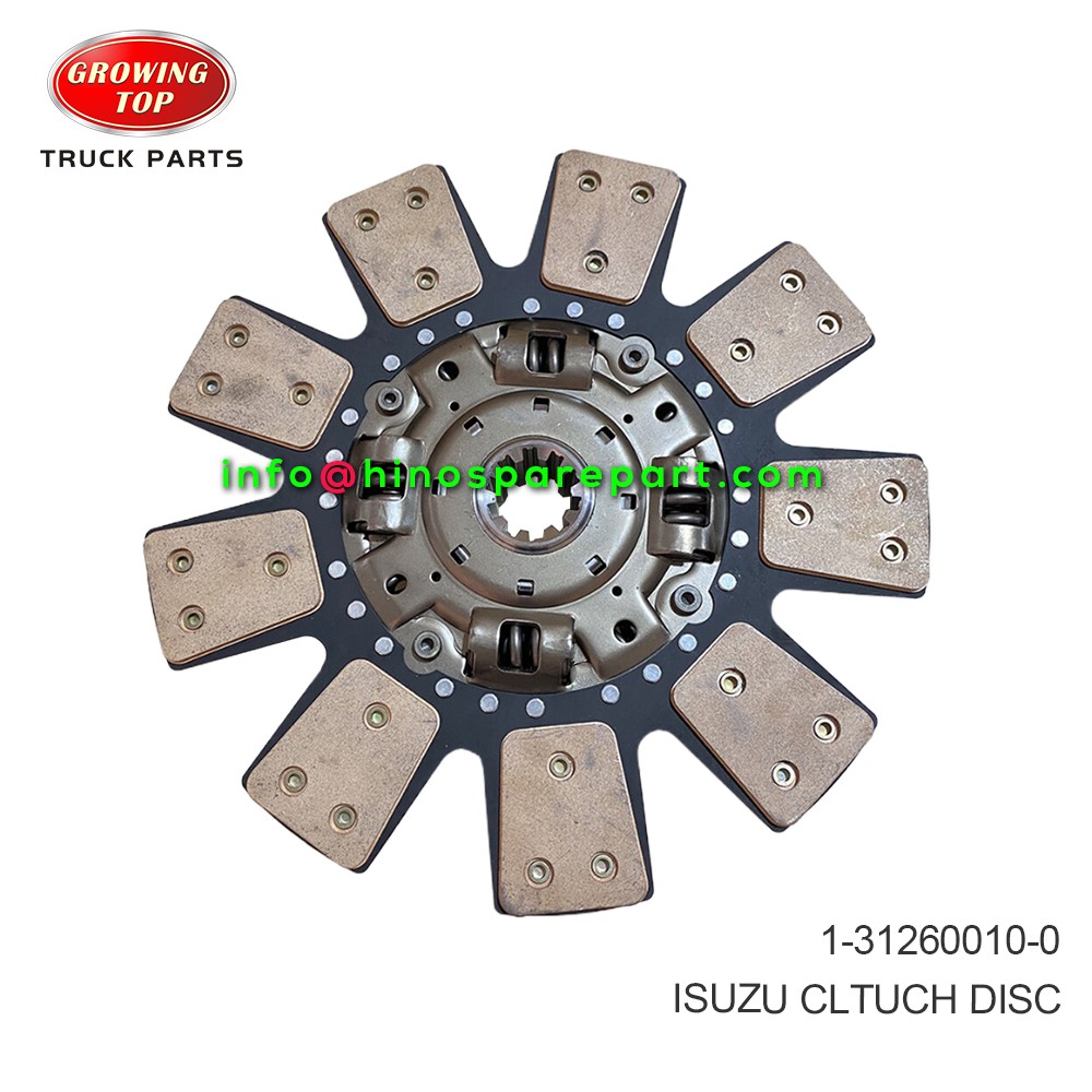 ISUZU CLUTCH DISC 1-31260010-0