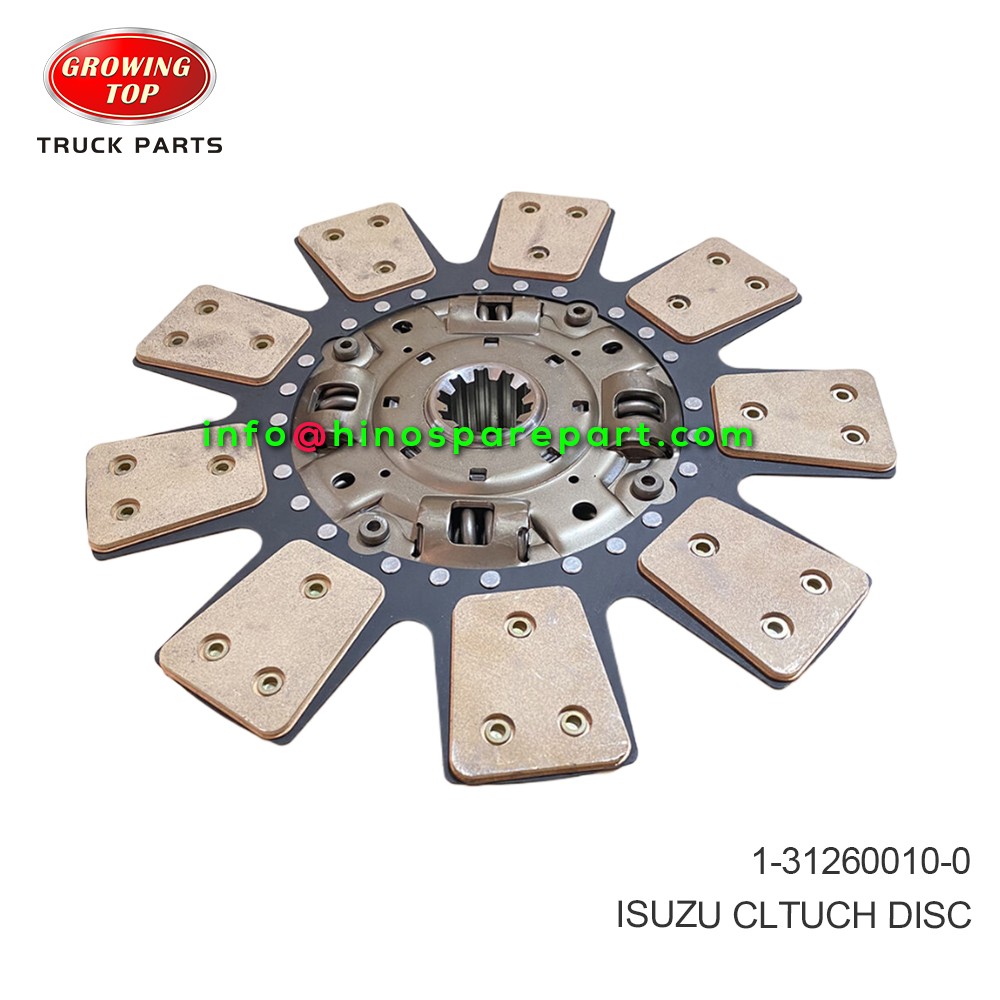 ISUZU CLUTCH DISC 1-31260010-0