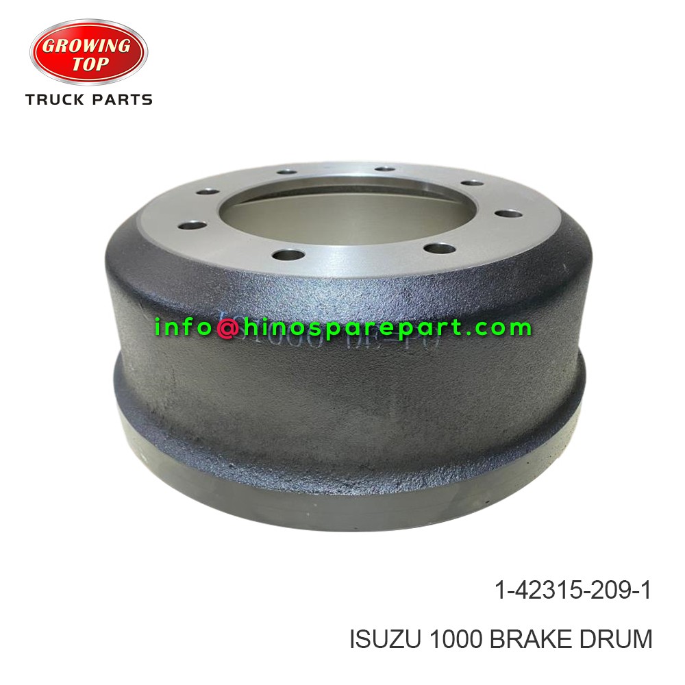 ISUZU 1000 BRAKE DRUM 1-42315-209-1