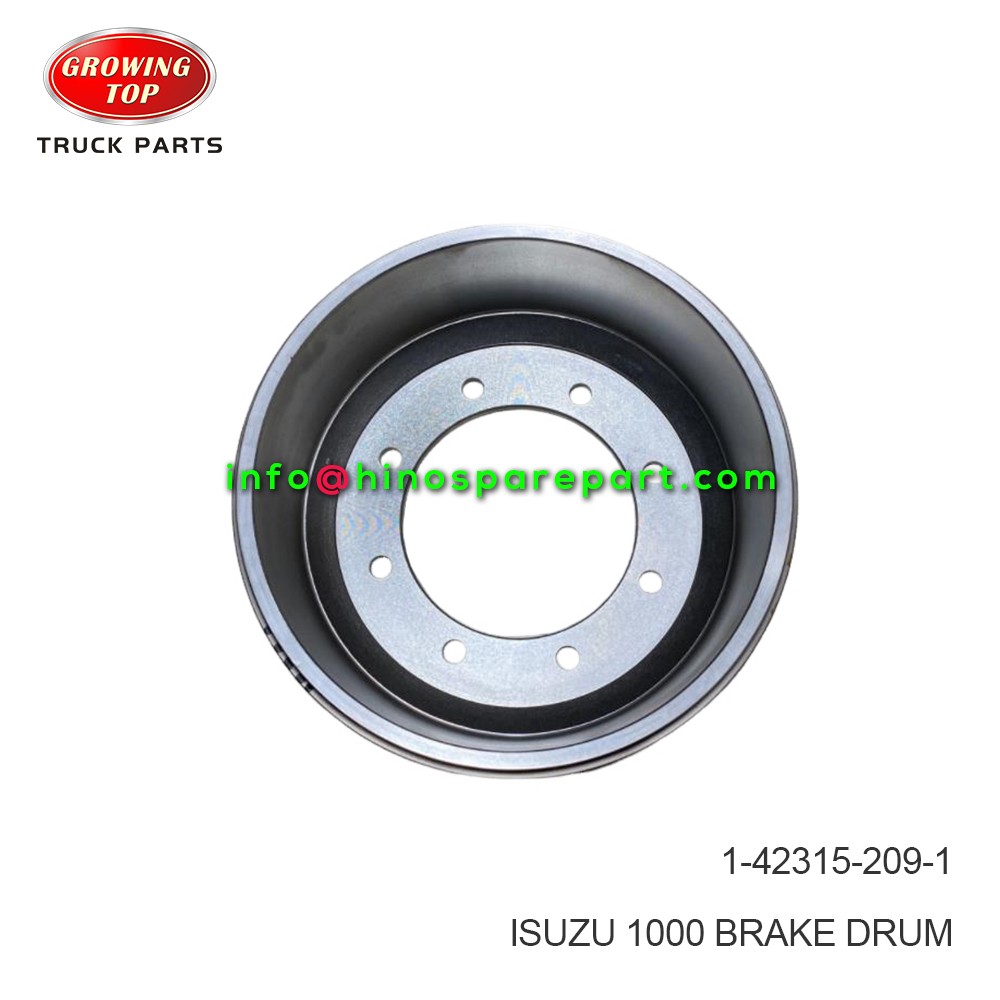 ISUZU 1000 BRAKE DRUM 1-42315-209-1