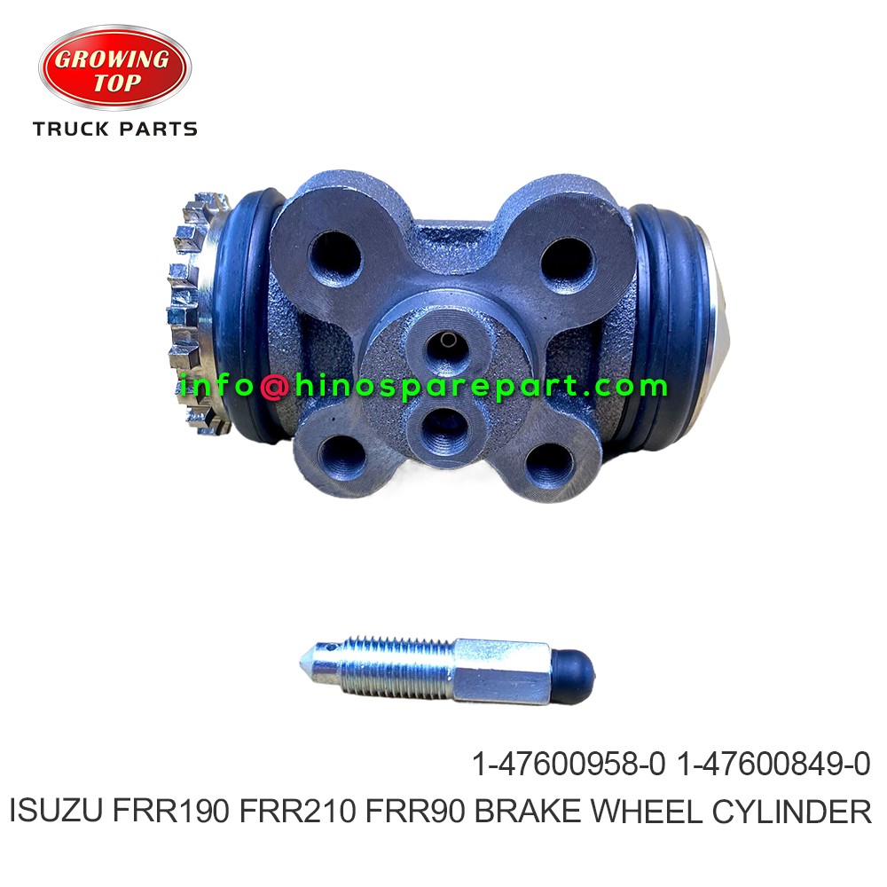 ISUZU FRR190 FRR210 FRR90 BRAKE WHEEL CYLINDER 1-47600958-0