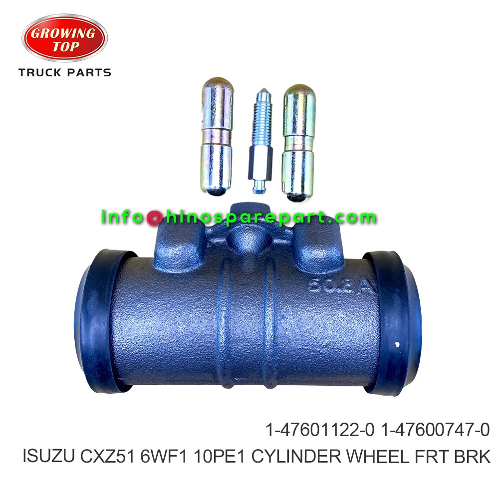 ISUZU CXZ51 6WF1 10PE1  CYLINDER;WHEEL,FRT BRK  1-47601122-0