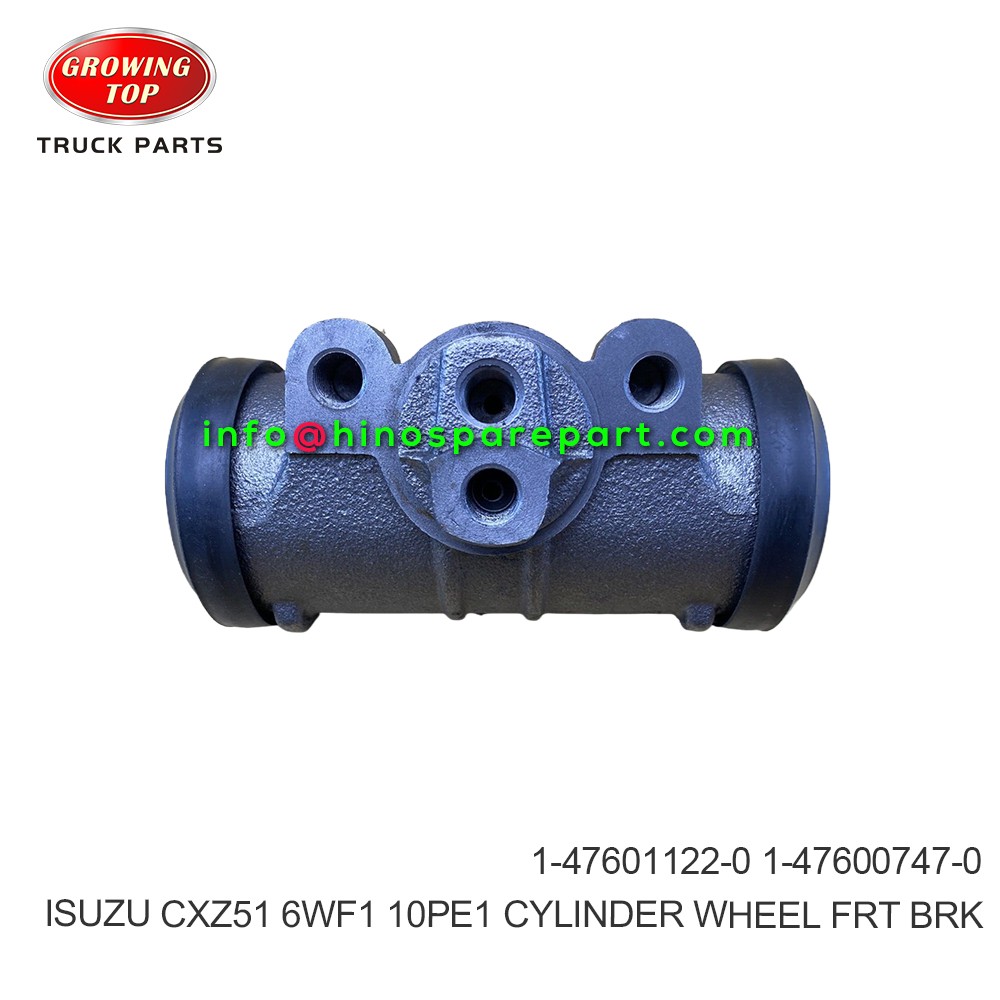 ISUZU CXZ51 6WF1 10PE1  CYLINDER;WHEEL,FRT BRK  1-47601122-0