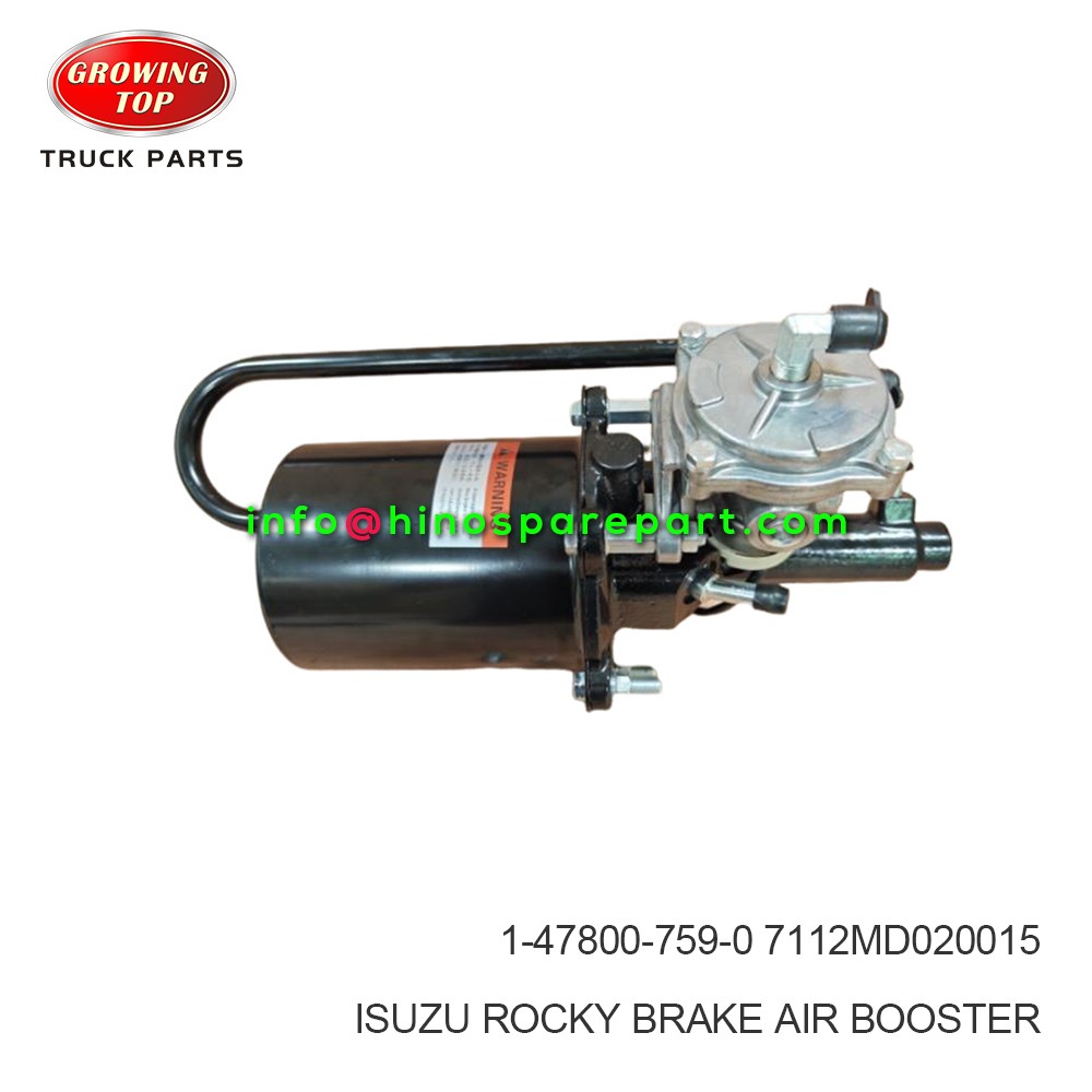 ISUZU ROCKY BRAKE AIR BOOSTER 1-47800-759-0 