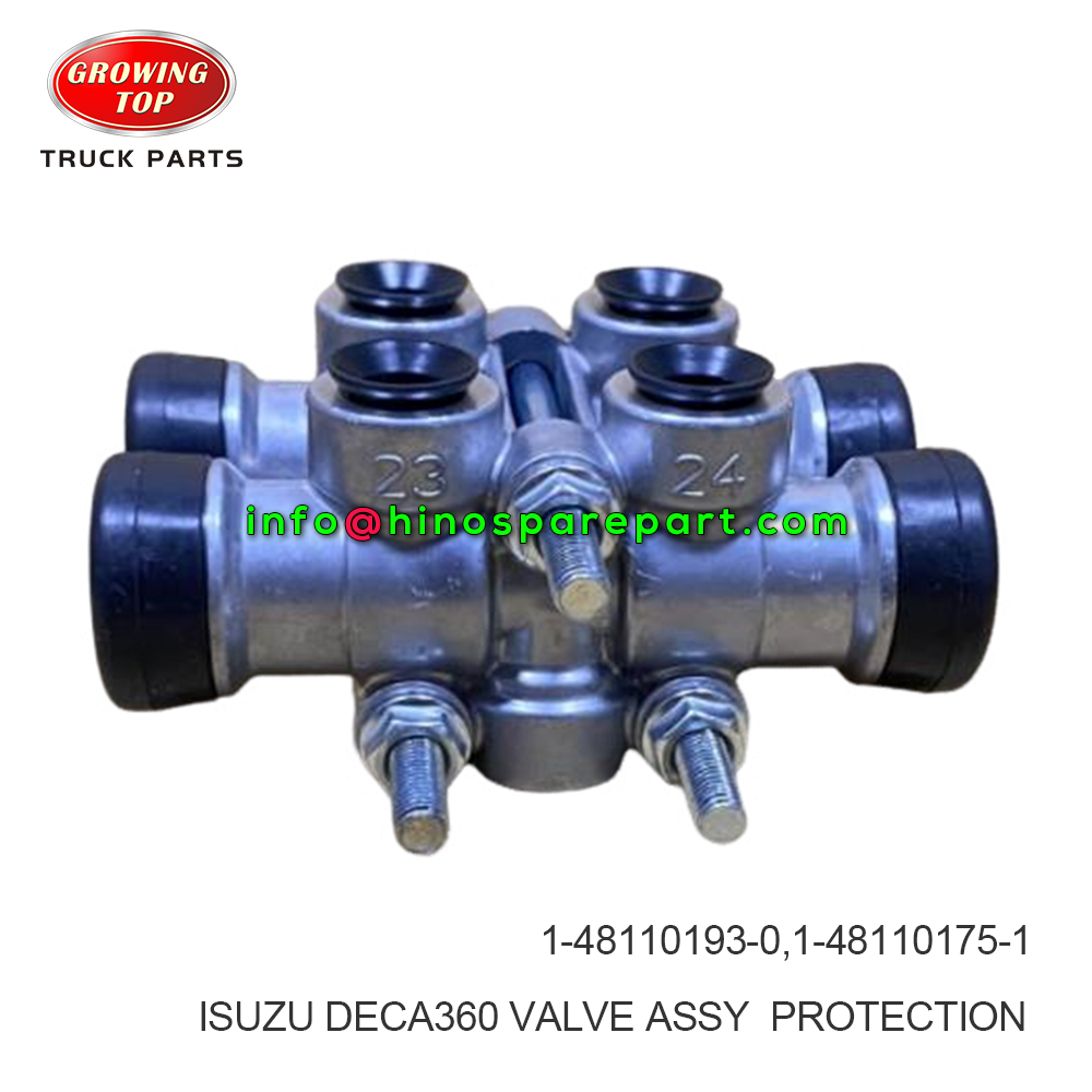 ISUZU DECA360 VALVE ASSY  PROTECTION 1-48110193-0