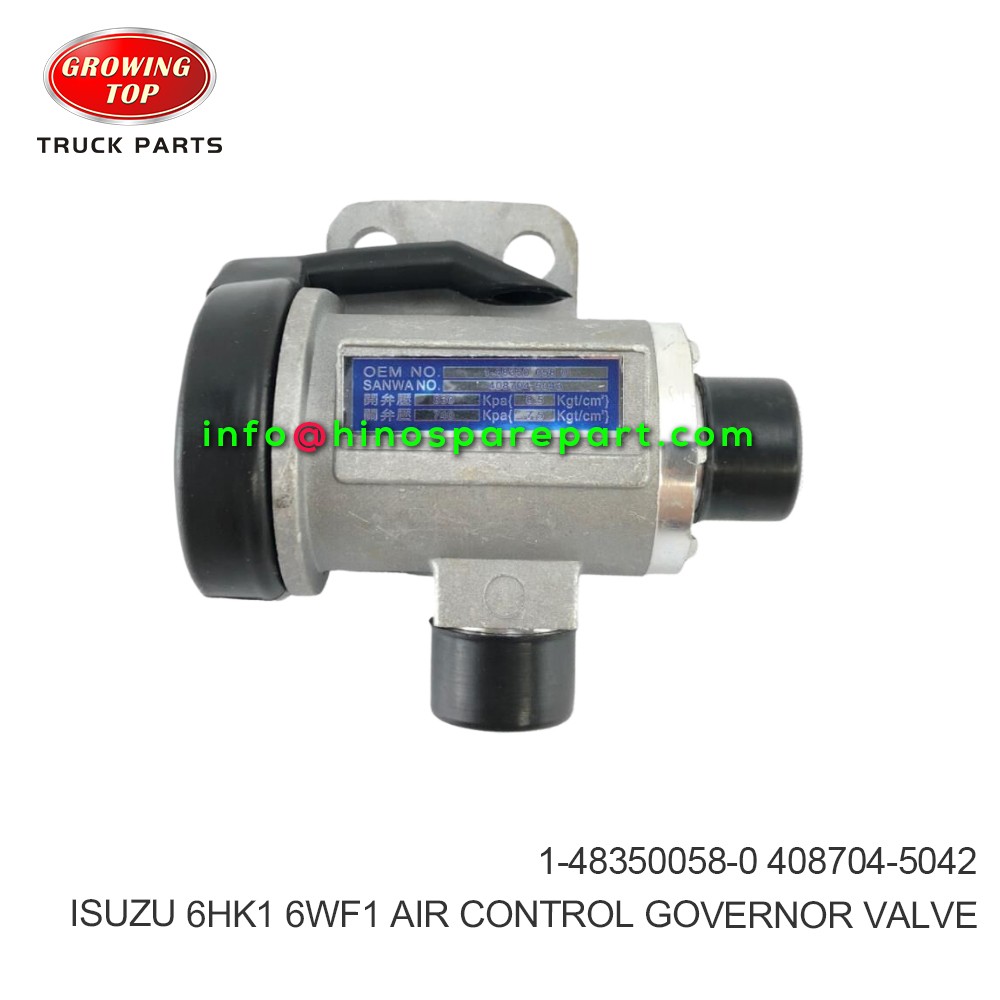 ISUZU 6HK1 6WF1 AIR CONTROL GOVERNOR VALVE 1-48350058-0