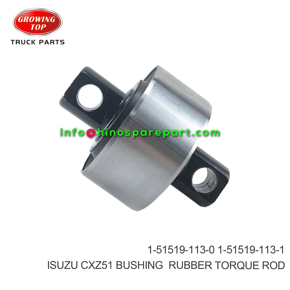 ISUZU CXZ51 BUSHING RUBBER TORQUE ROD 1-51519-113-0