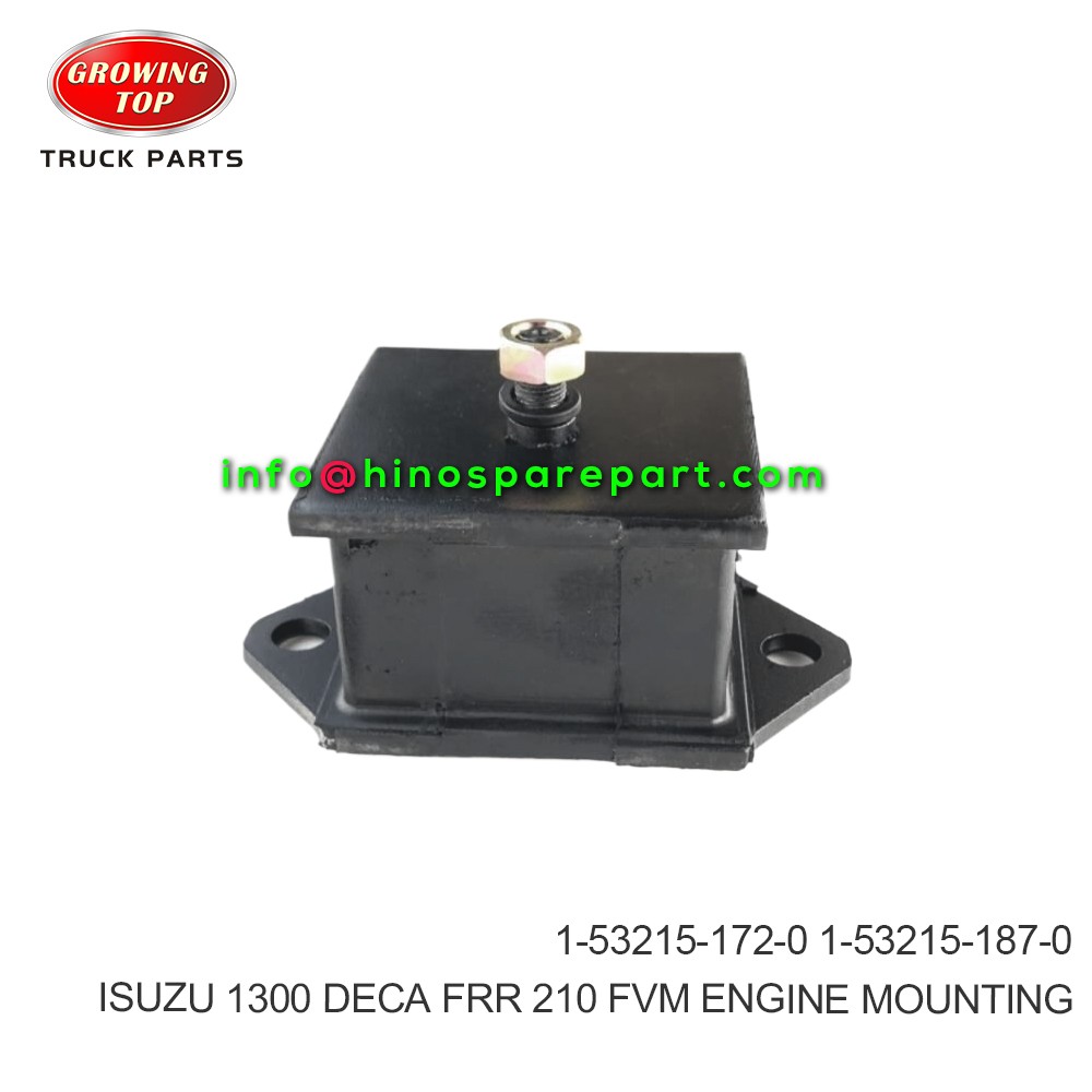 ISUZU 1300 DECA FRR 210 FVM ENGINE MOUNTING 1-53215-172-0