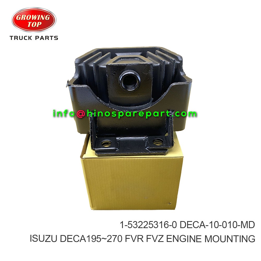 ISUZU  DECA195~270 FVR FVZ  ENGINE MOUNTING  1-53225316-0