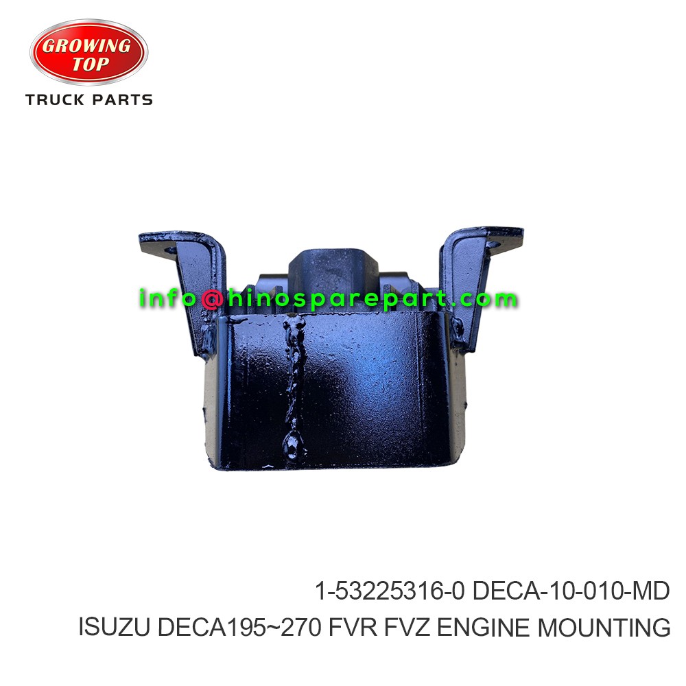 ISUZU  DECA195~270 FVR FVZ  ENGINE MOUNTING  1-53225316-0