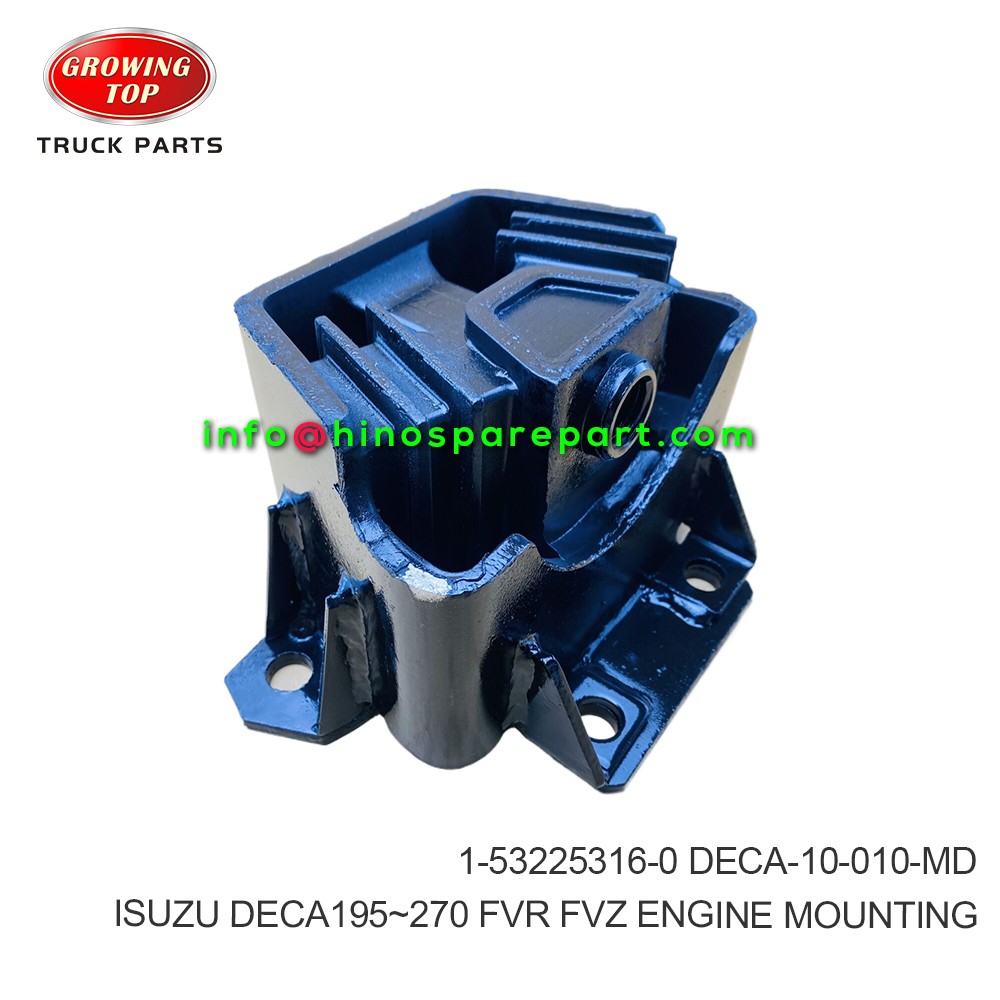 ISUZU  DECA195~270 FVR FVZ  ENGINE MOUNTING  1-53225316-0