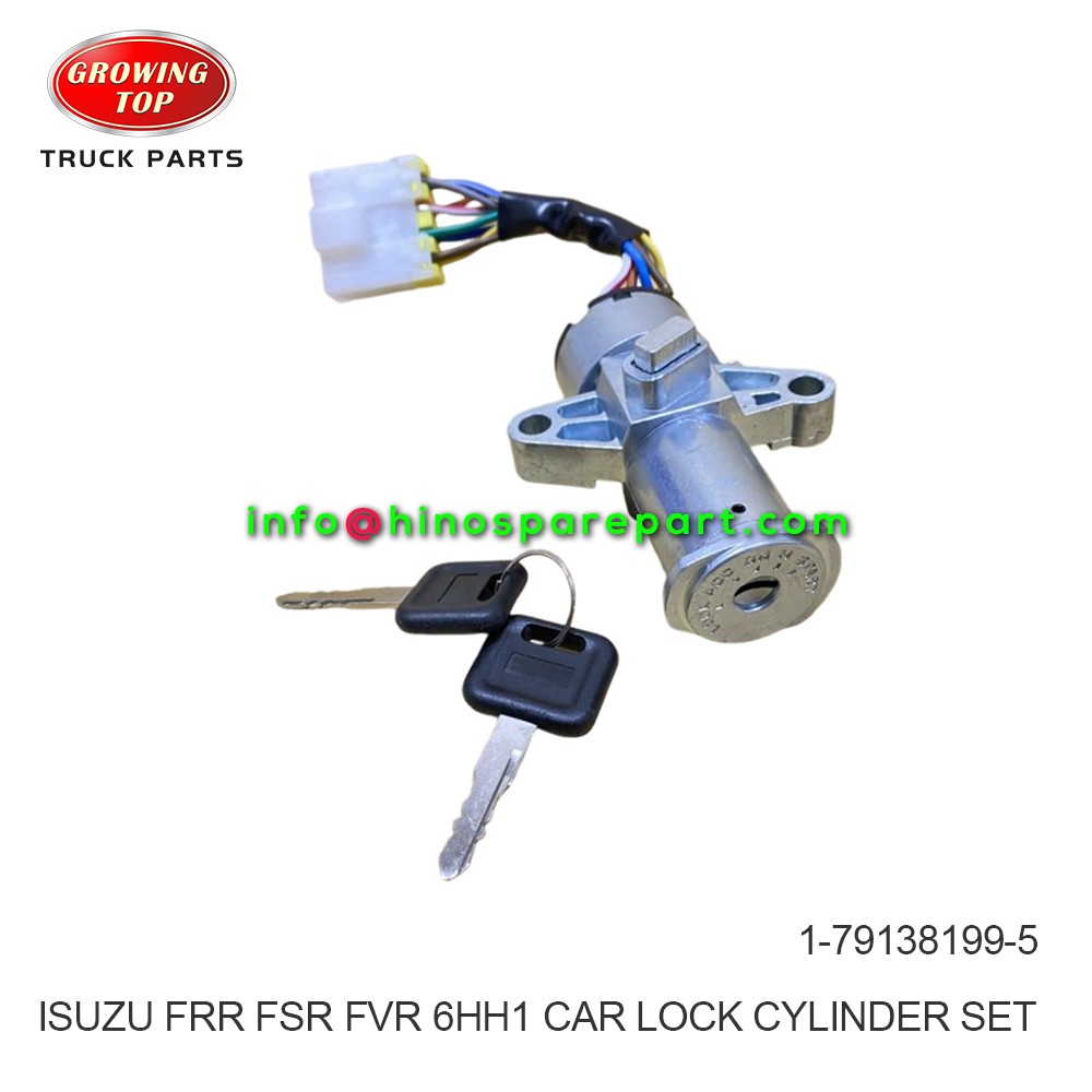 ISUZU  FRR FSR FVR 6HH1 CAR LOCK CYLINDER SET 1-79138199-5