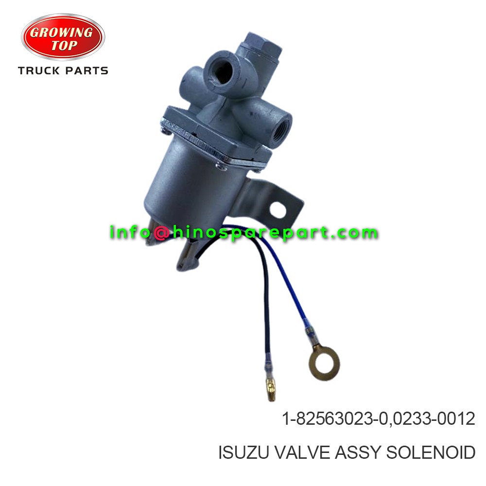 ISUZU VALVE ASSY SOLENOID 1-82563023-0