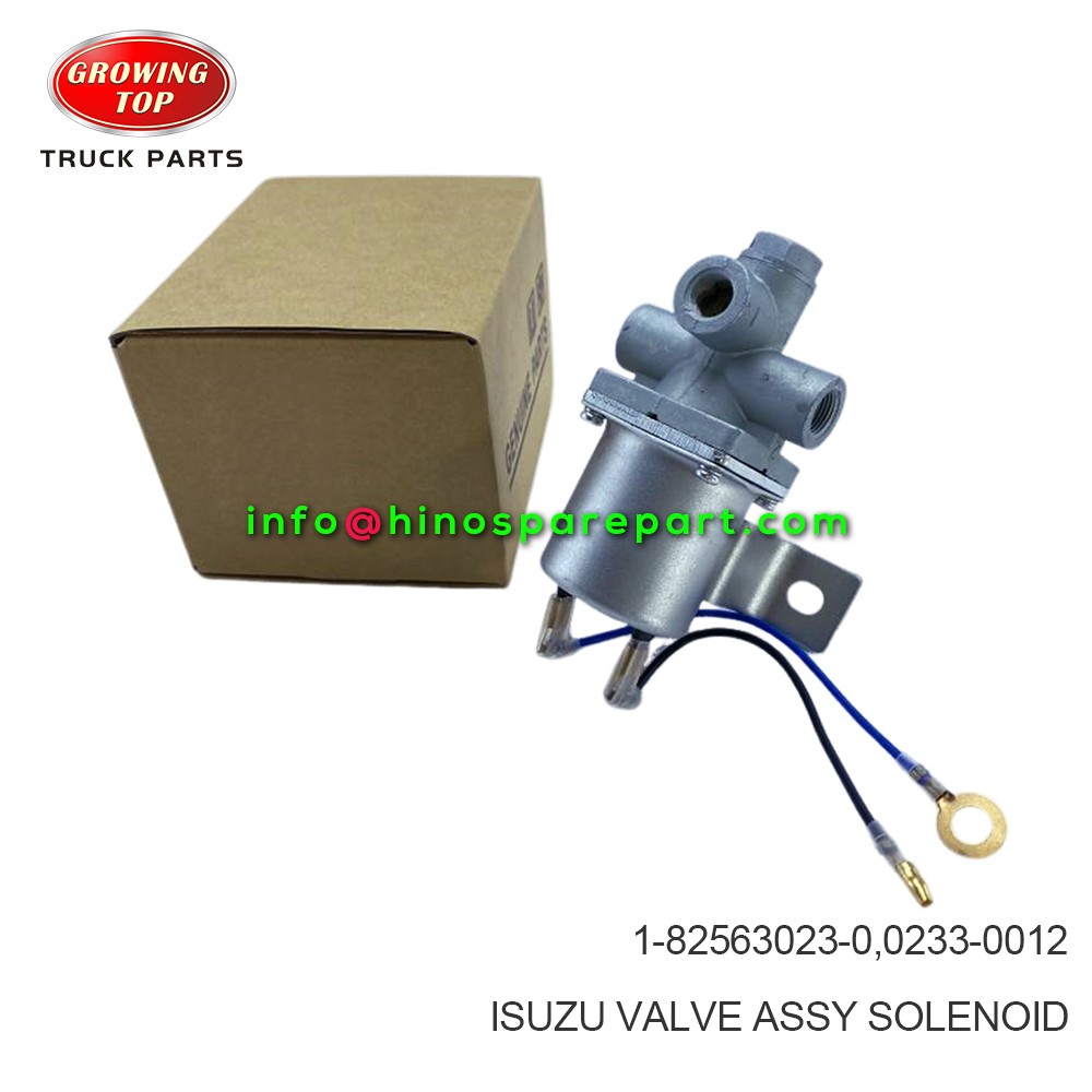 ISUZU VALVE ASSY SOLENOID 1-82563023-0