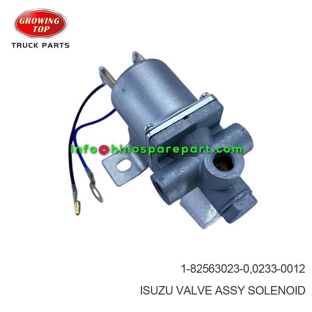 ISUZU VALVE ASSY SOLENOID 1-82563023-0