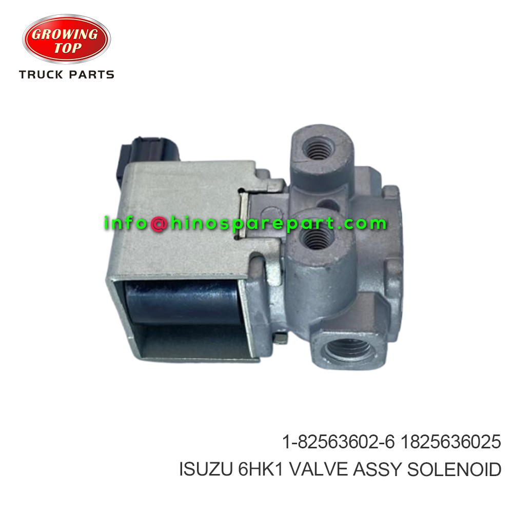 ISUZU 6HK1 VALVE ASSY,SOLENOID 1-82563602-6