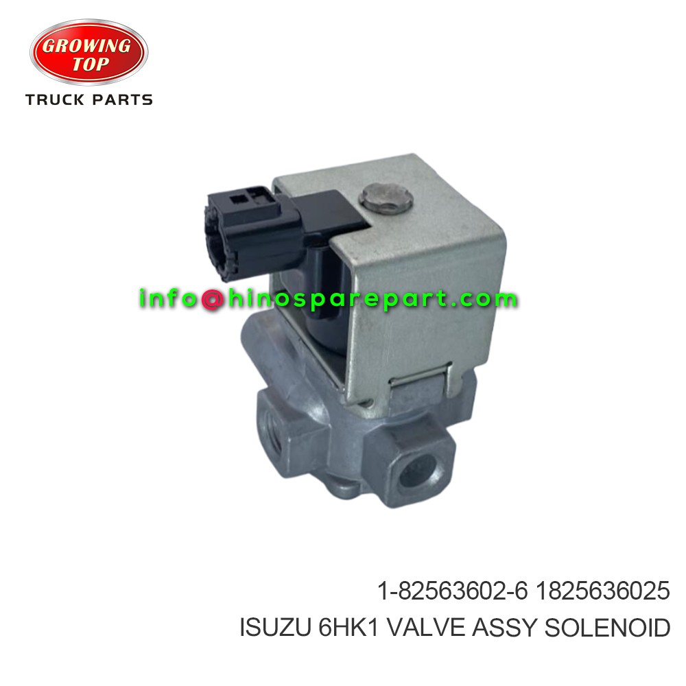 ISUZU 6HK1 VALVE ASSY,SOLENOID 1-82563602-6