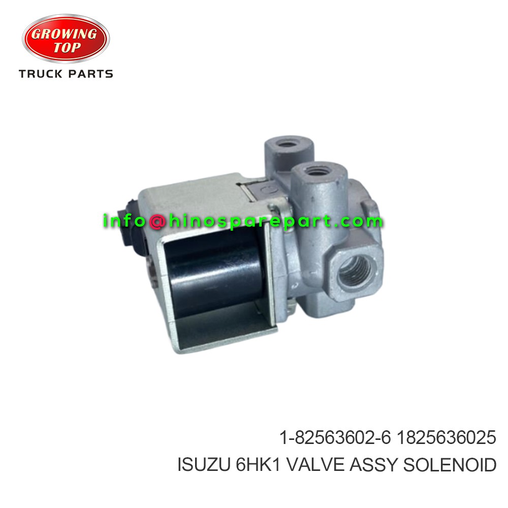 ISUZU 6HK1 VALVE ASSY,SOLENOID 1-82563602-6