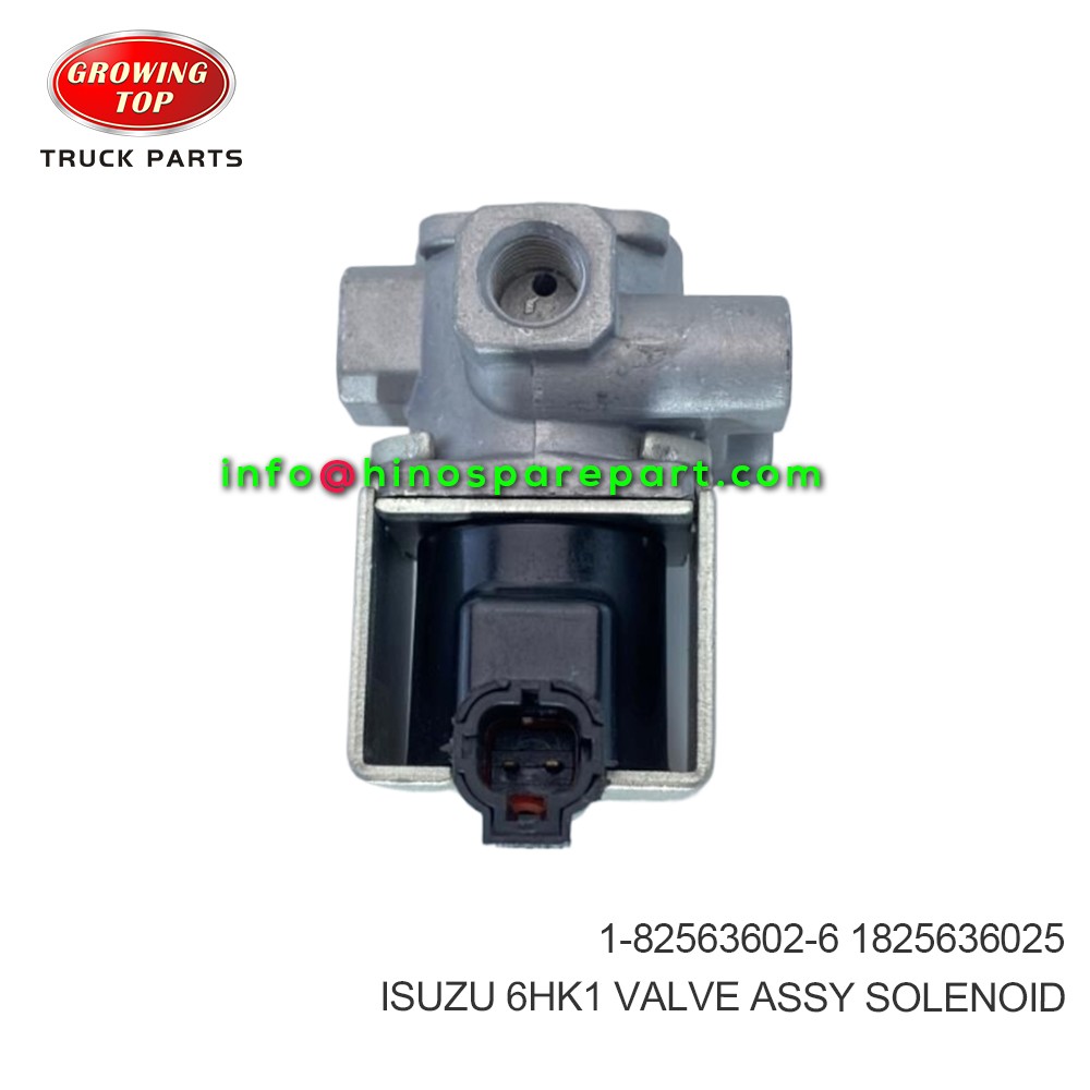 ISUZU 6HK1 VALVE ASSY,SOLENOID 1-82563602-6