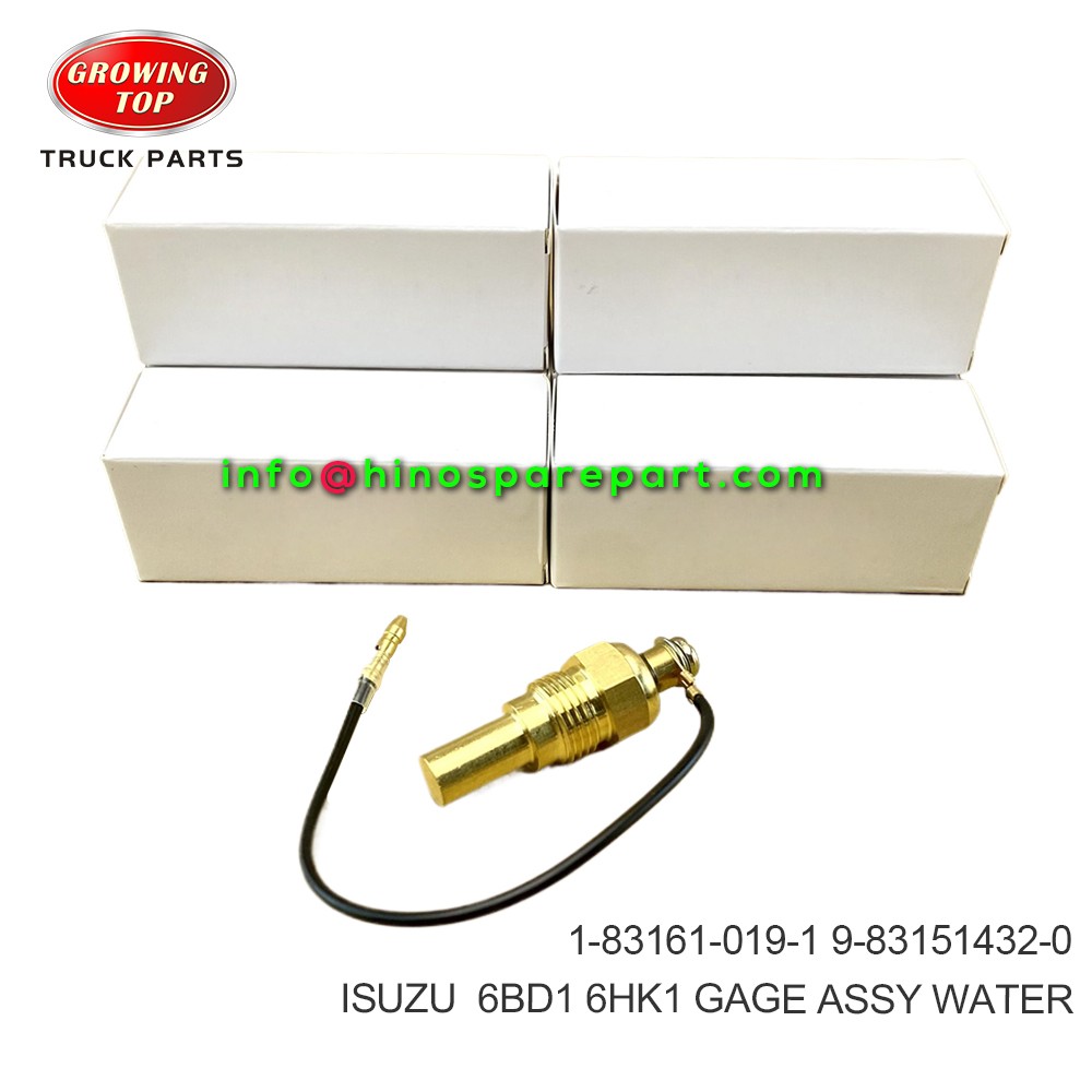 ISUZU  6BD1 6HK1  GAGE ASSY,WATER  1-83161-019-1