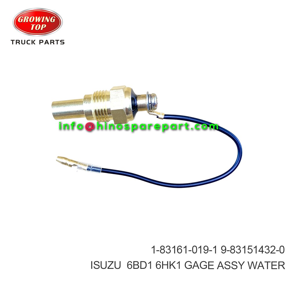 ISUZU  6BD1 6HK1  GAGE ASSY,WATER  1-83161-019-1