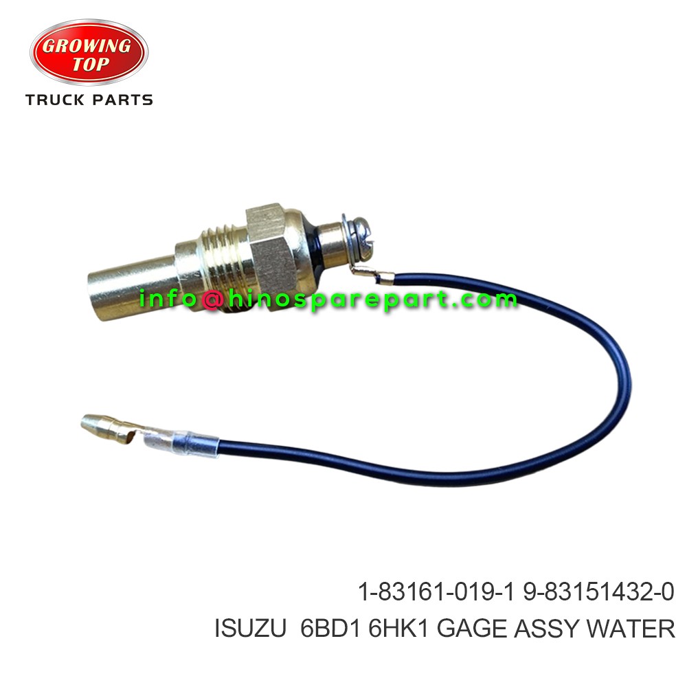 ISUZU  6BD1 6HK1  GAGE ASSY,WATER  1-83161-019-1