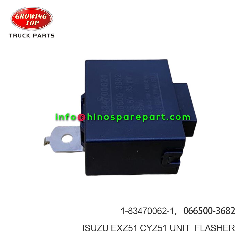 ISUZU EXZ51 CYZ51 UNIT; FLASHER 1-83470062-1