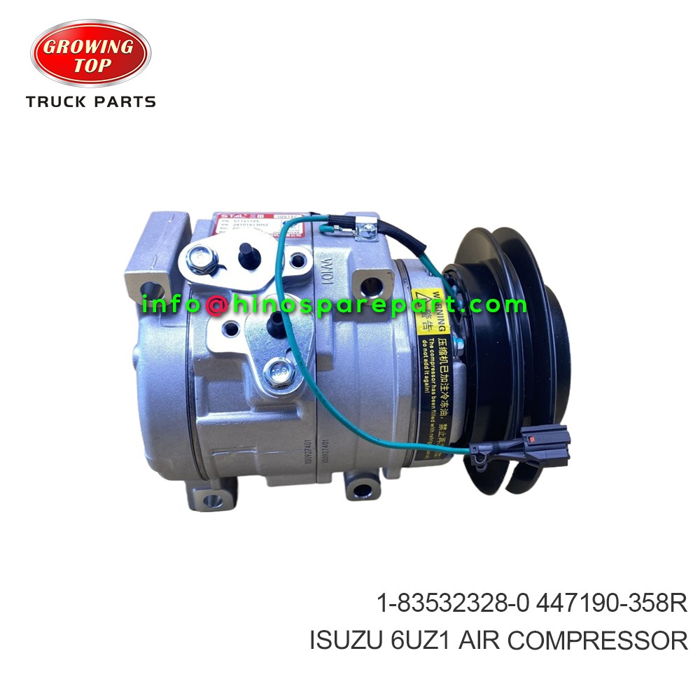 ISUZU 6UZ1 AIR COMPRESSOR 1-83532328-0