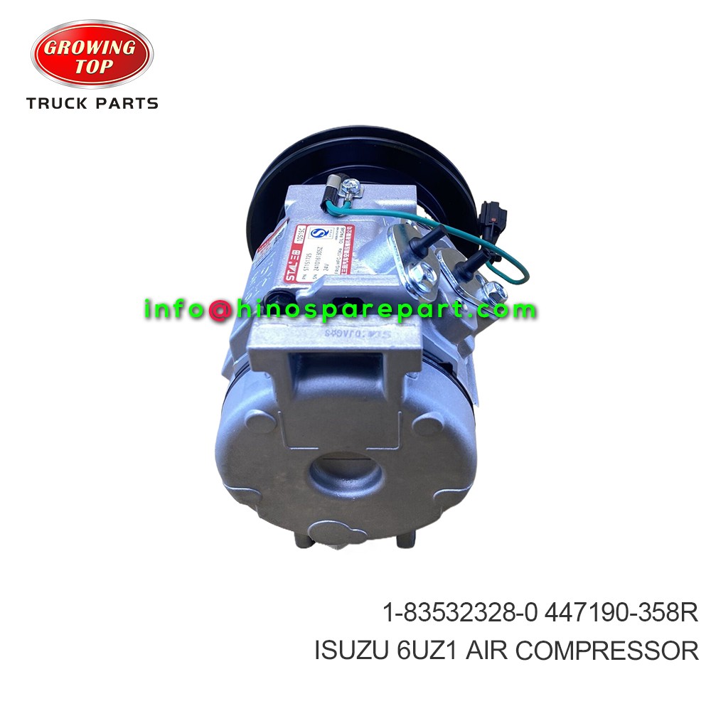 ISUZU 6UZ1 AIR COMPRESSOR 1-83532328-0