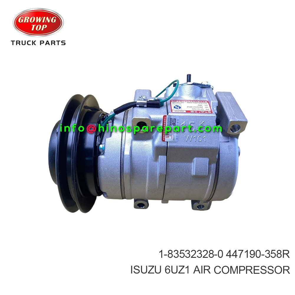 ISUZU 6UZ1 AIR COMPRESSOR 1-83532328-0