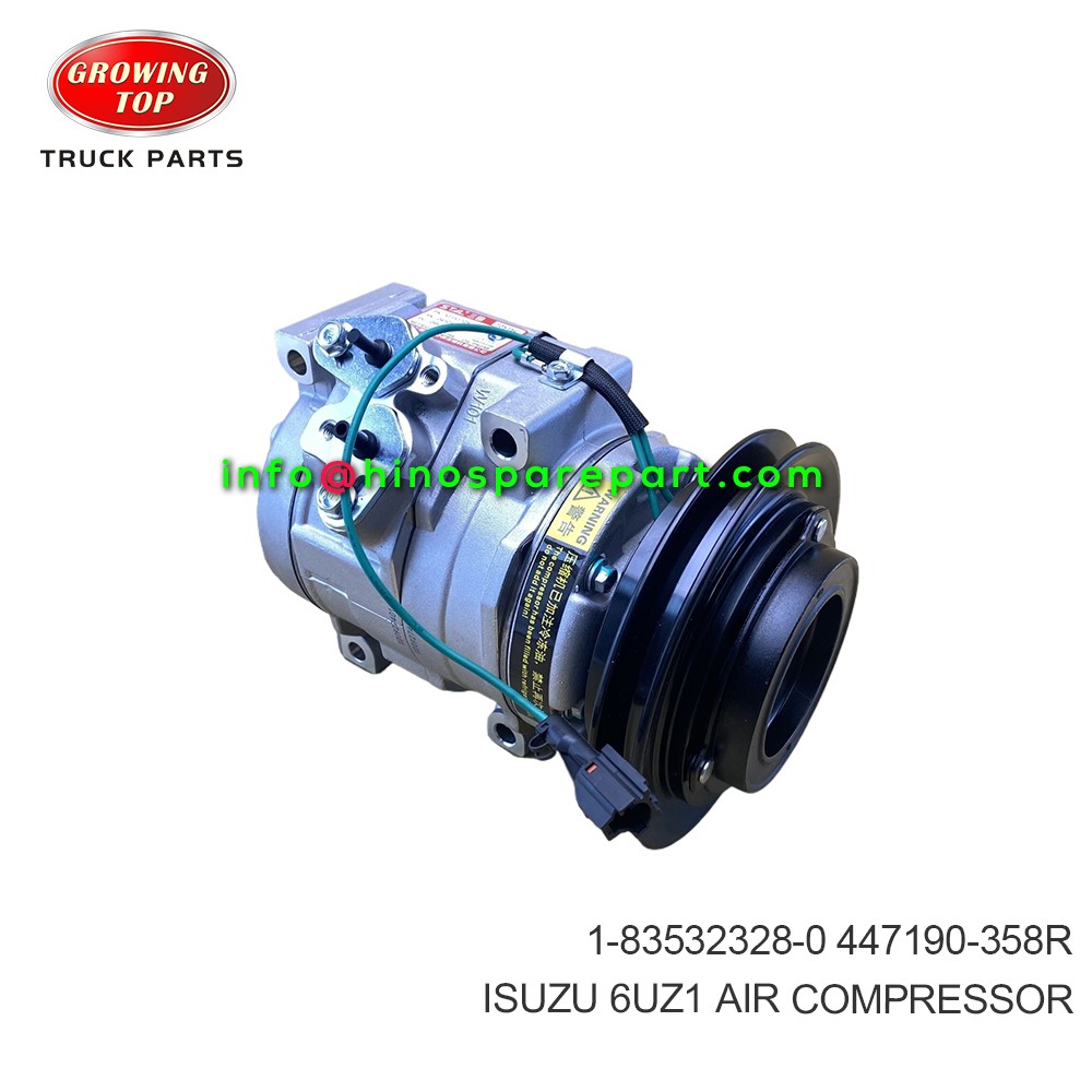 ISUZU 6UZ1 AIR COMPRESSOR 1-83532328-0