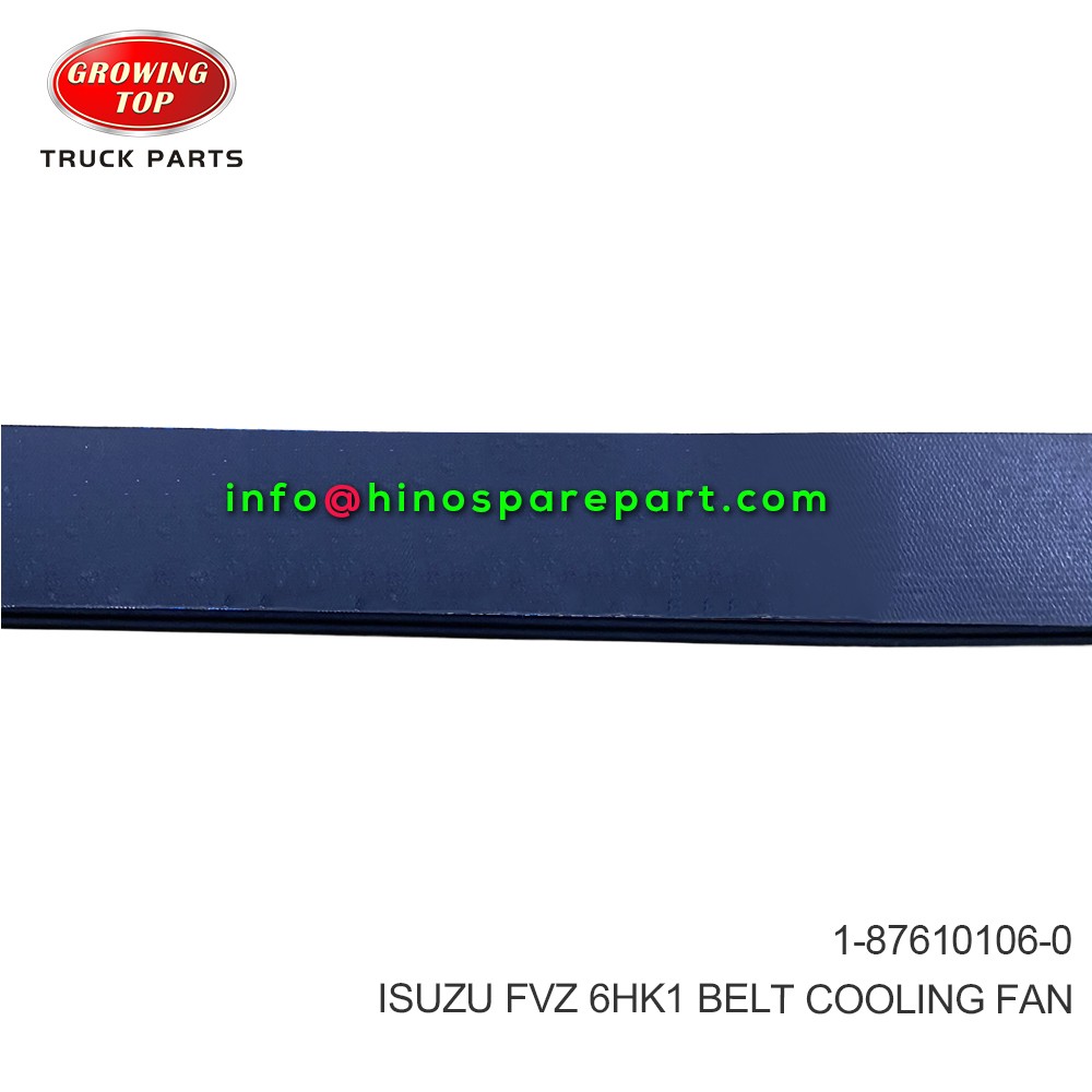 ISUZU FVZ 6HK1  BELT; COOLING FAN  1-87610106-0