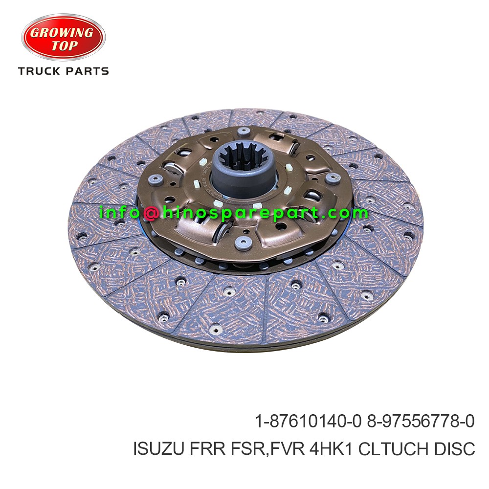 ISUZU FRR FSR FVR 4HK1 CLTUCH DISC 1-87610140-0