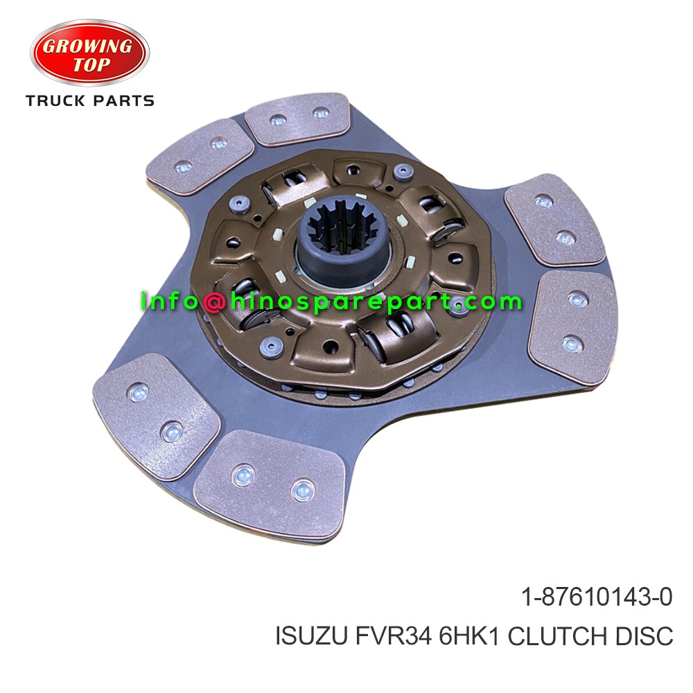 ISUZU FVR34 6HK1 CLUTCH DISC 1-87610143-0