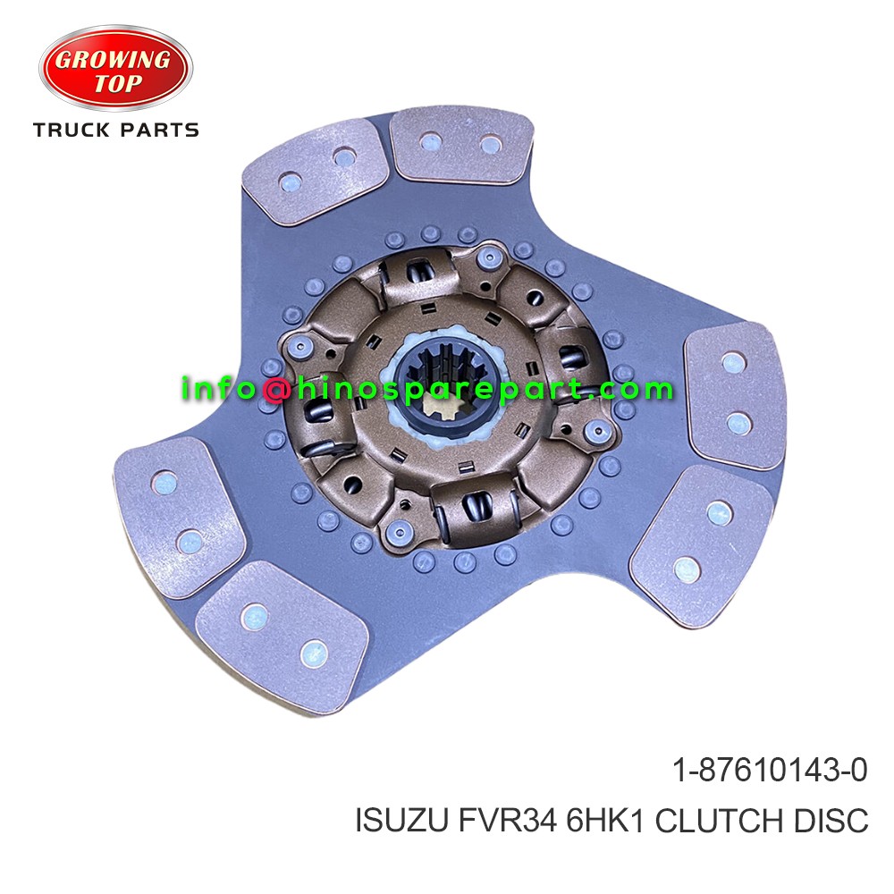 ISUZU FVR34 6HK1 CLUTCH DISC 1-87610143-0