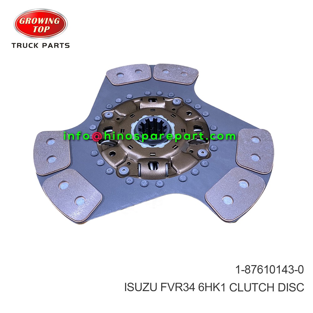 ISUZU FVR34 6HK1 CLUTCH DISC 1-87610143-0