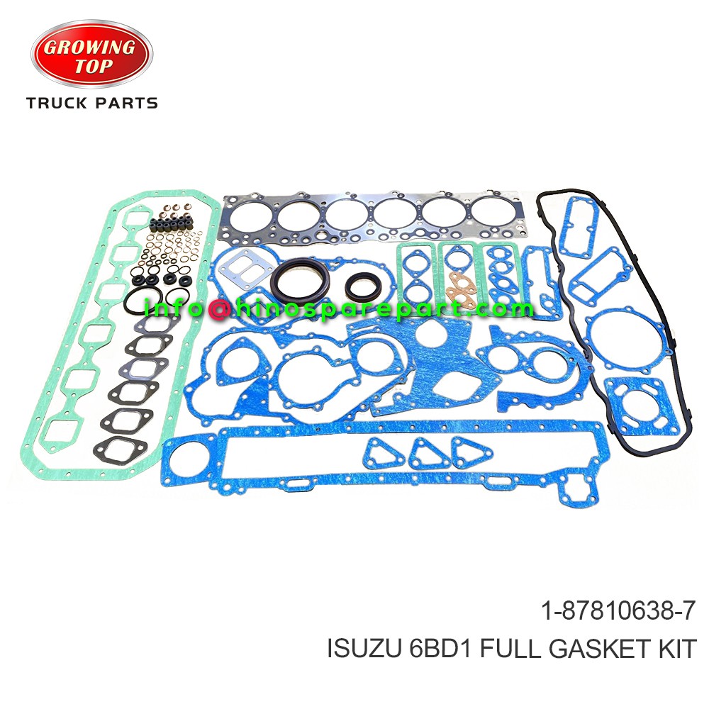 ISUZU 6BD1  FULL GASKET KIT  1-87810638-7