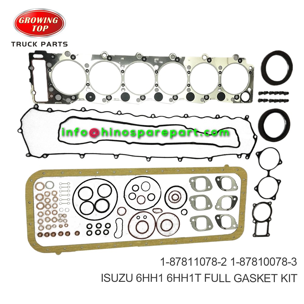 ISUZU 6HH1 6HH1T FULL GASKET KIT 1-87811078-2