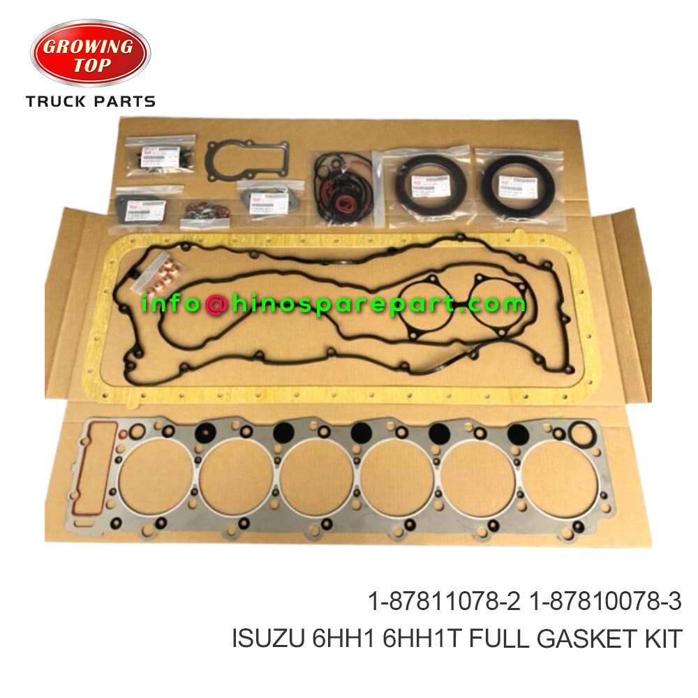 ISUZU 6HH1 6HH1T FULL GASKET KIT 1-87811078-2