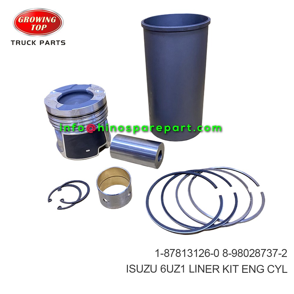 ISUZU 6UZ1 LINER KIT ENG CYL 1-87813126-0