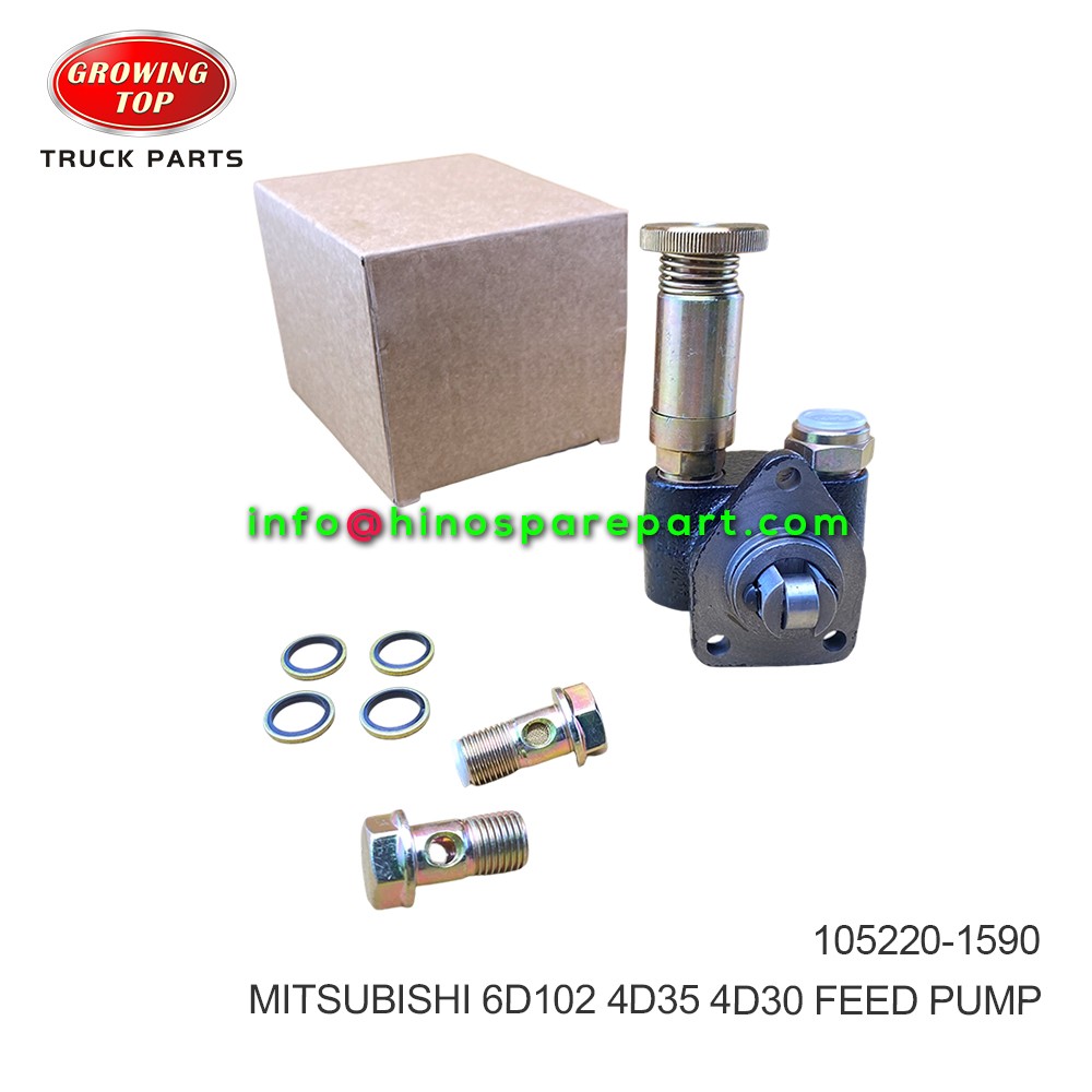 MITSUBISHI 6D102 4D35 4D30 FEED PUMP 105220-1590 