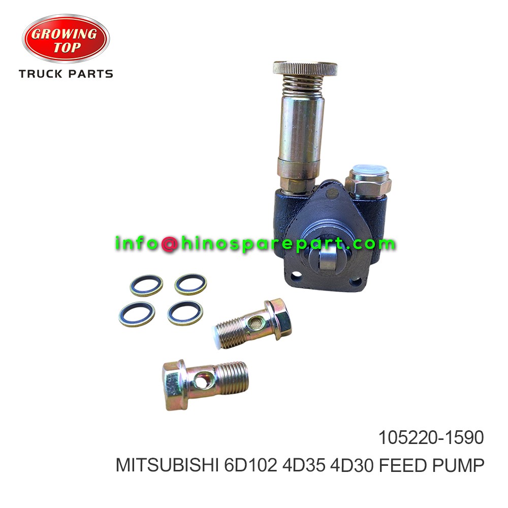 MITSUBISHI 6D102 4D35 4D30 FEED PUMP 105220-1590 